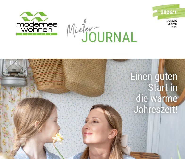 Mieterjournal Frühjahrsausgabe 2026